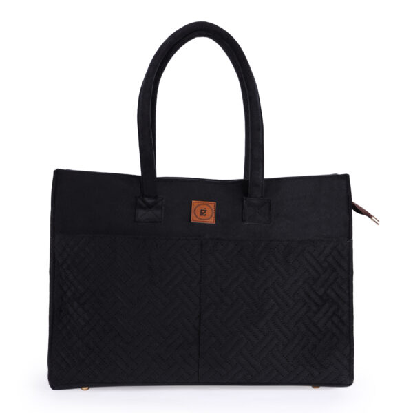 Boite Ebony Black Tote Bag