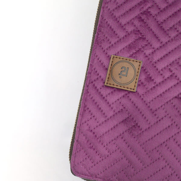 Trendy Treasure Quilted Raspberry Purple Wallet