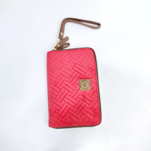 Trendy Treasure Quilted Rose Pink Wallet