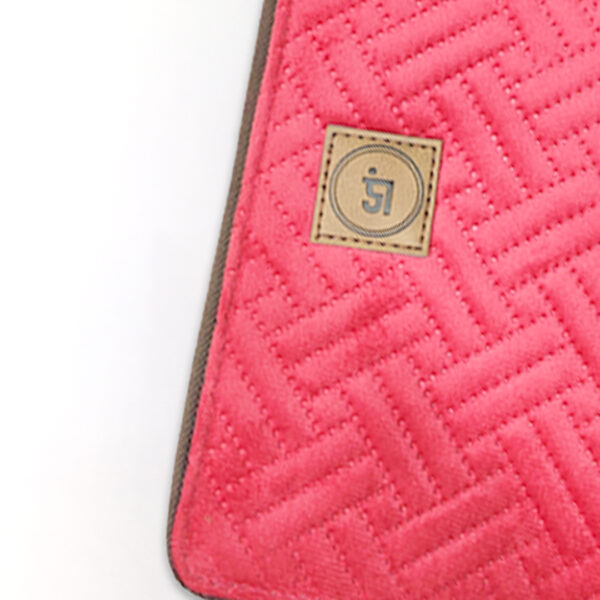 Trendy Treasure Quilted Rose Pink Wallet