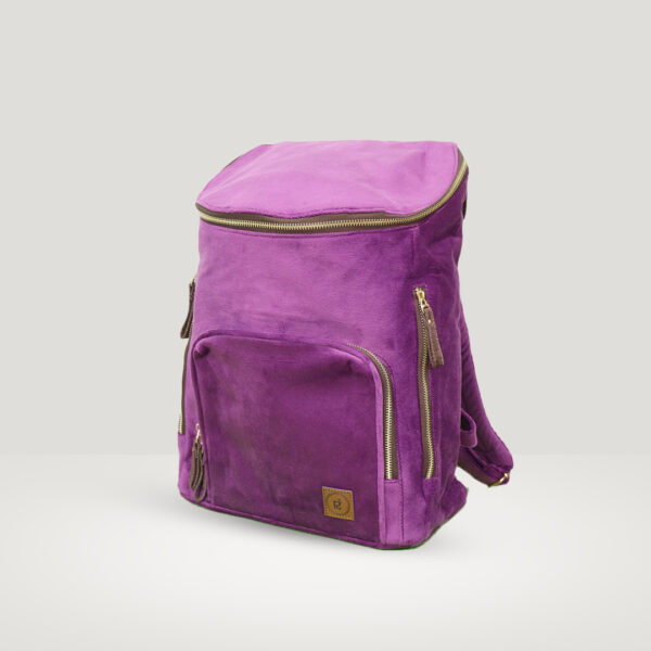 Raspberry Purple Roial Backpack - Image 2