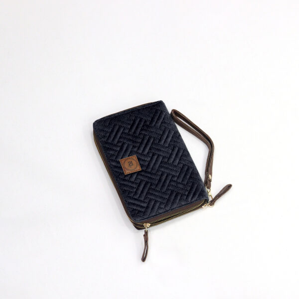 Trendy Treasure Quilted Ebony Black