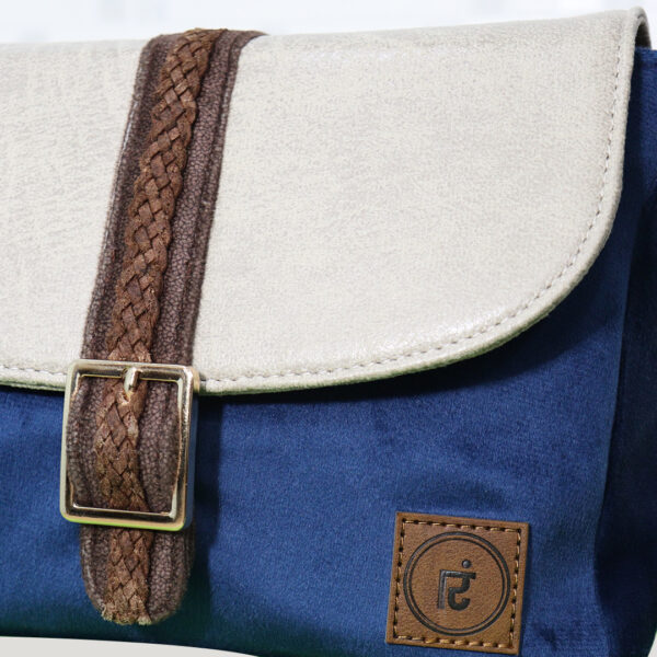 Wales Night  Blue Saddle Sling Bag - Image 2