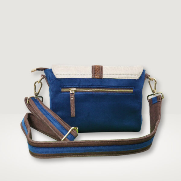 Wales Night  Blue Saddle Sling Bag - Image 3