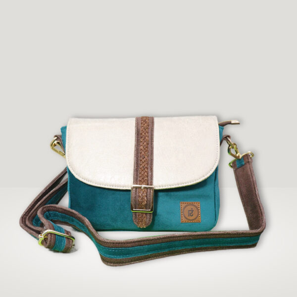 Wales Marine Teal Saddle Sling Bag