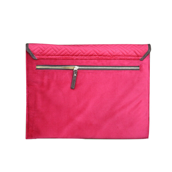 Rose Pink Ryse laptop  Sleeve - Image 3