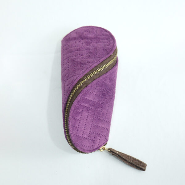 Cabana Quilted Raspberry Purple Pouch