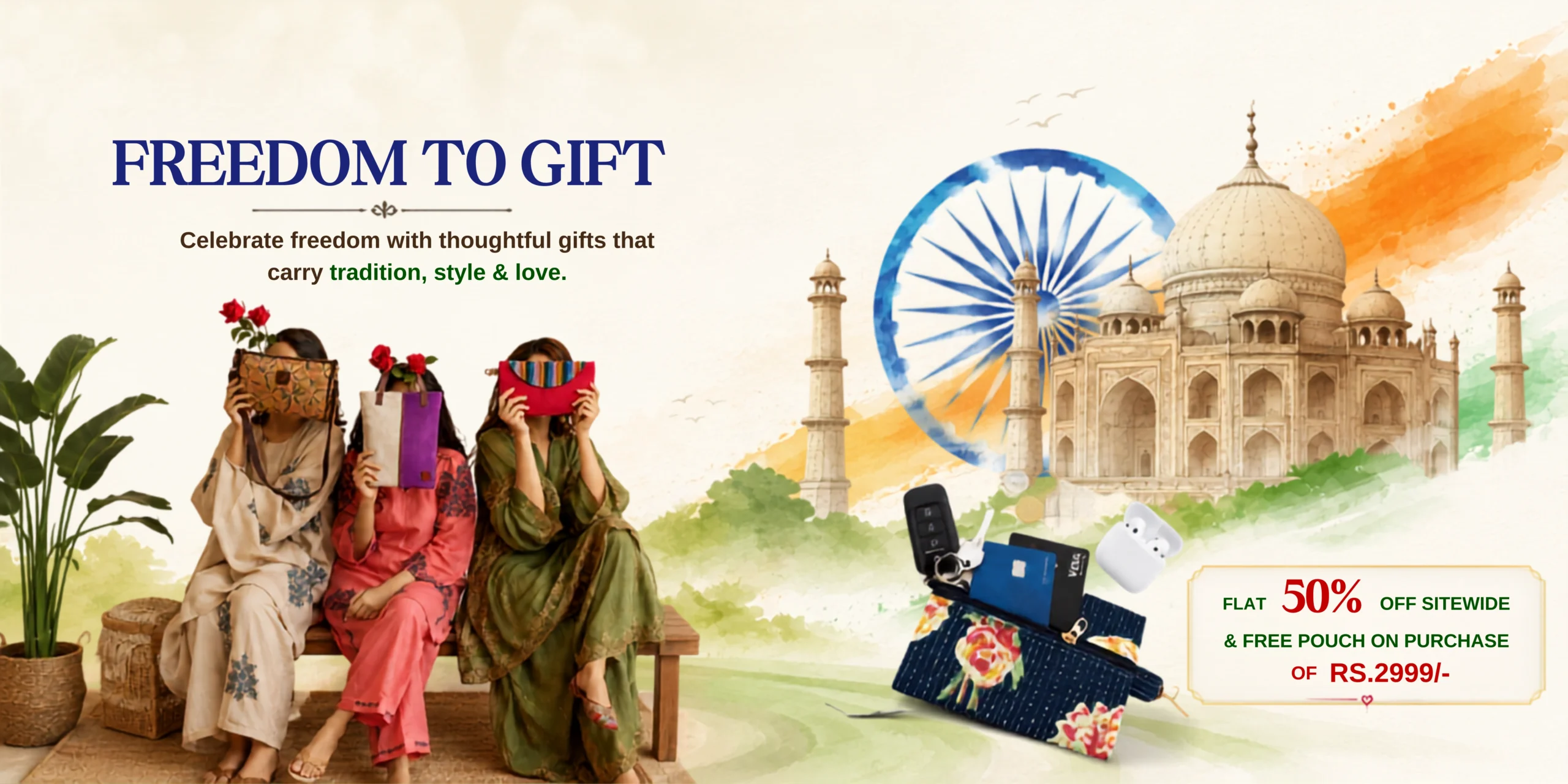 Rangroots Website Freedom to gift